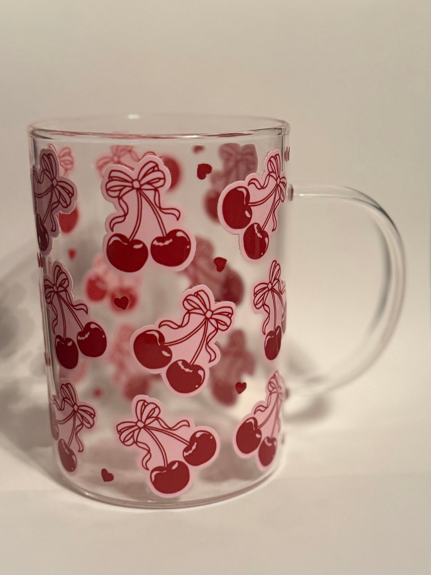 Cherry Coquette glass