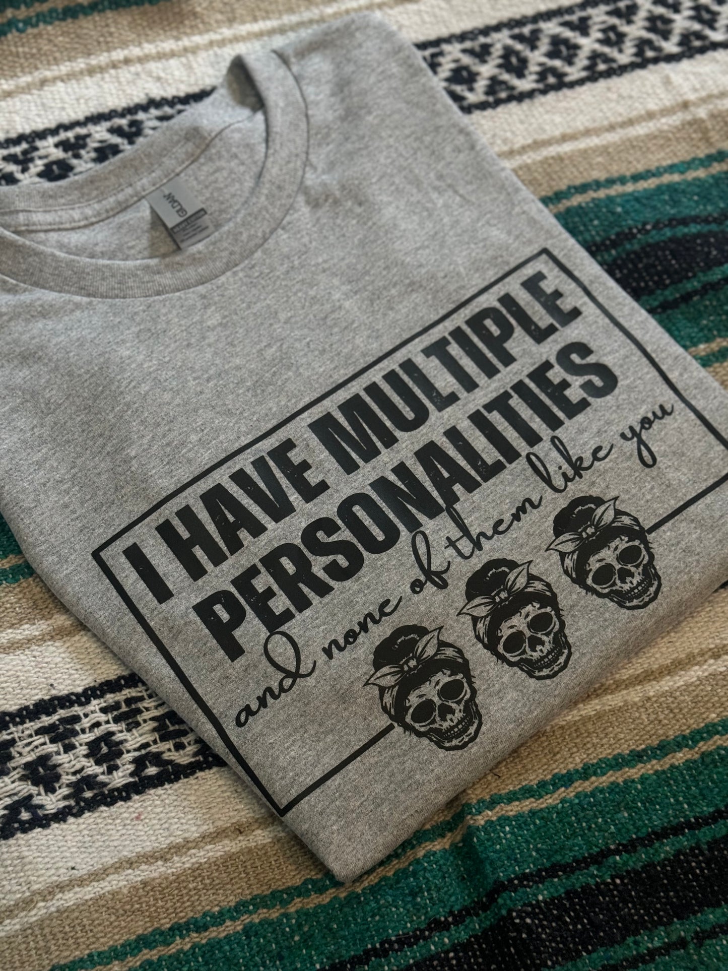 Multiple Personalities t-shirt/crew