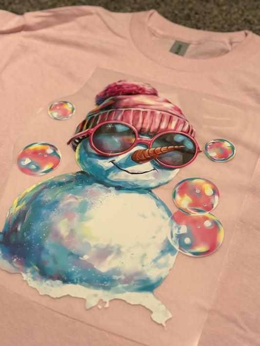 Bubble snowman Crewneck