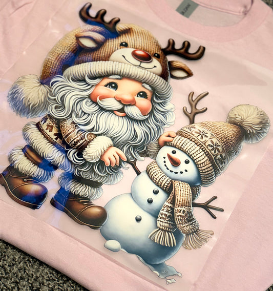 Gnome Snowman Crewneck