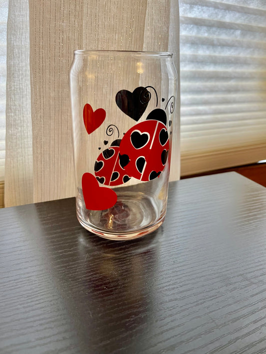 Libbey Ladybug glass